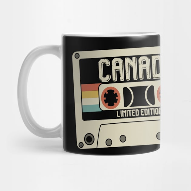 Canada - Limited Edition - Vintage Style by Debbie Art